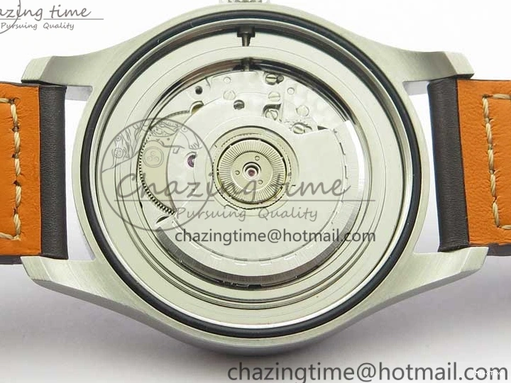 MIROTIME 0406 MARK XVIII Le Petit Prince IW327004 SS FKF 1:1 Best Edition Blue Dial On Brown Leather Strap Trendsetting 7117